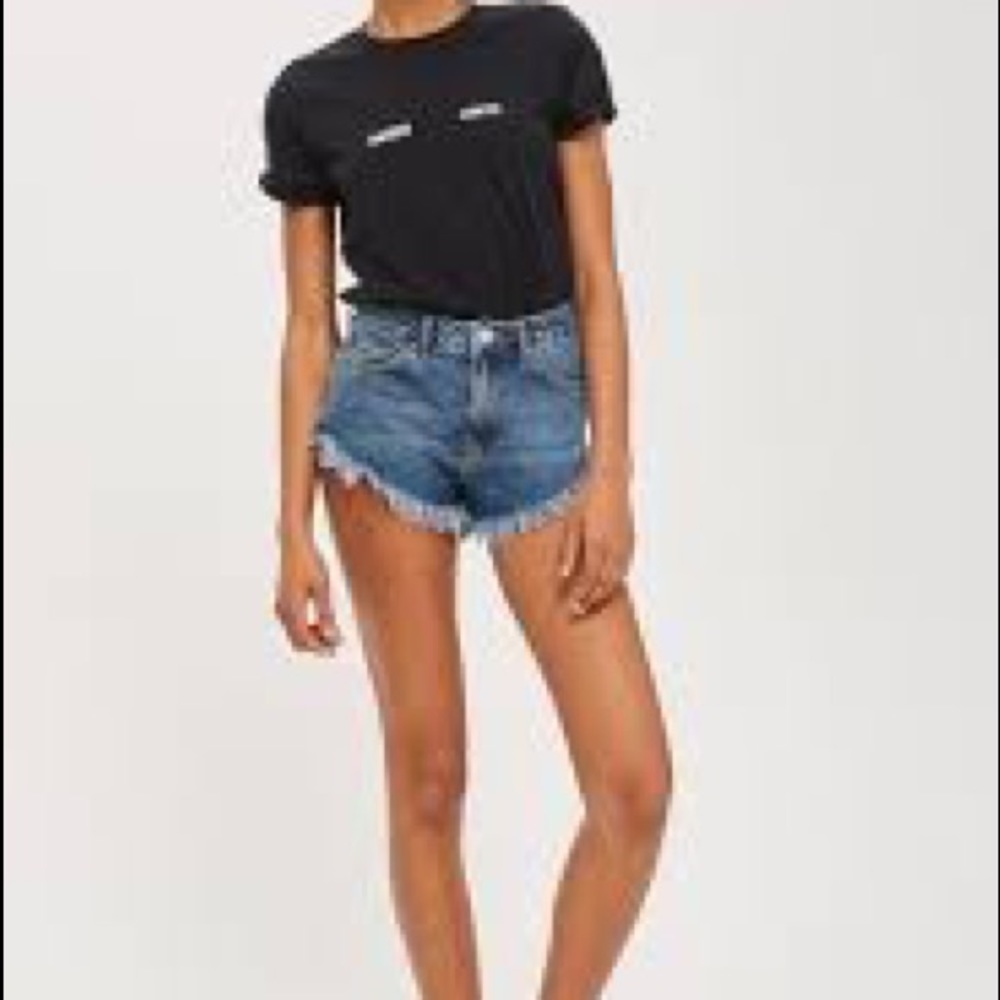Topshop moto kiri shorts